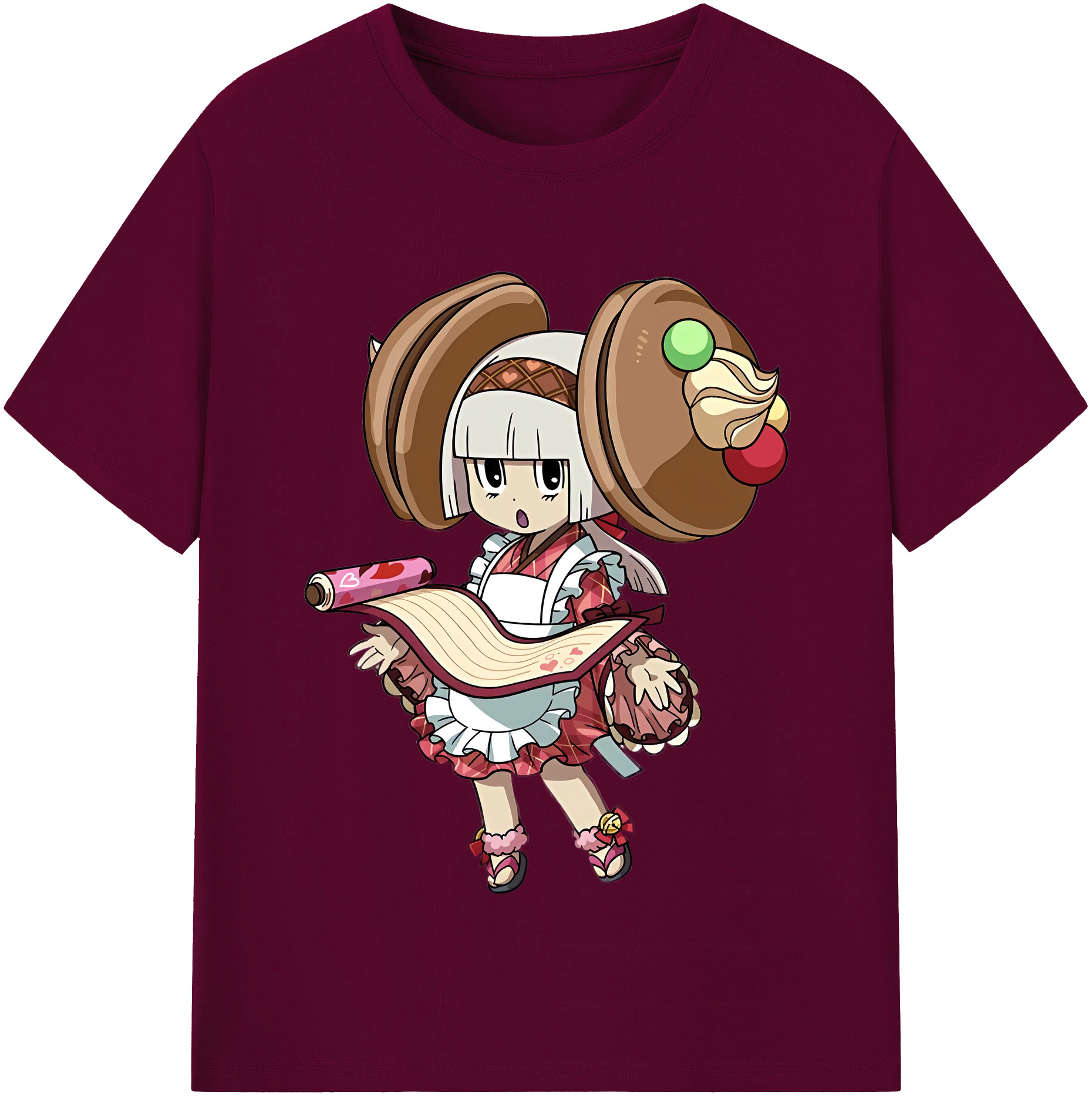（画像用） 妖怪ウォッチ Yo-kai Watch レディースカジュアルプリントTシャツ（綿100％）